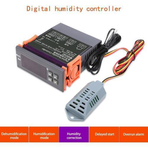 Hygrometer humidity controller, humidity regulator dehumidification humidification controller WH8040