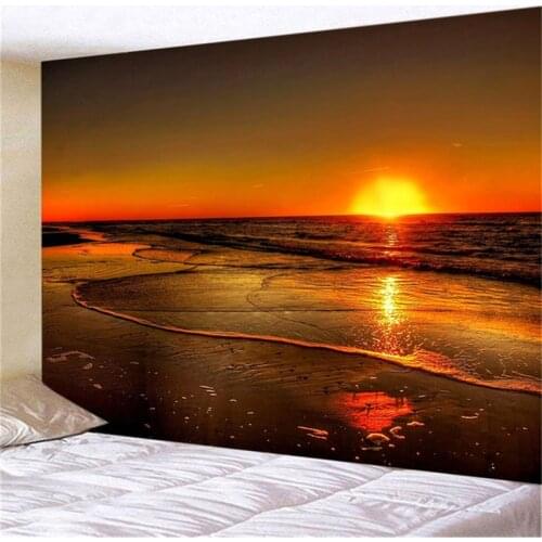 Moon and Stars Tapestry Wall Hanging Blue Starry Galaxy Tapestry Universe Night Sky Tapestry for Bedroom Living Room Tapiz