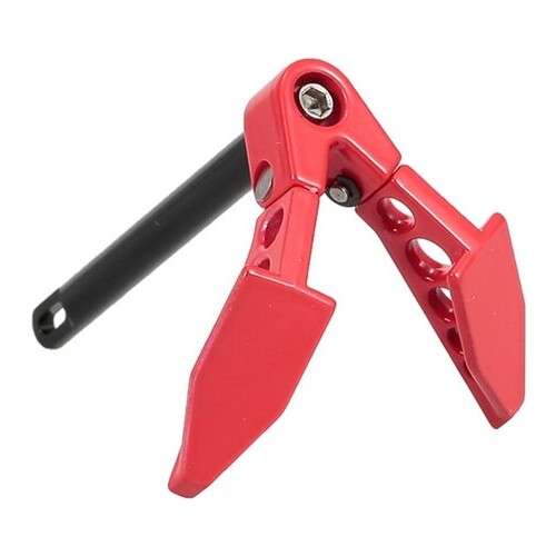 Metal Foldable Winch Earth Anchor Decoration for 1/10 RC Crawler Axial SCX10 90046 Traxxas TRX4 Tamiya MST