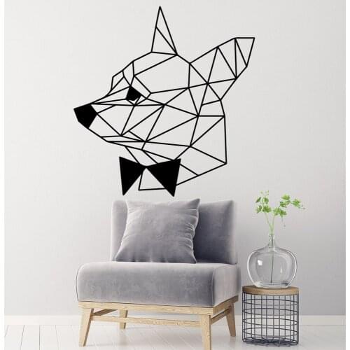 Cartoon Dog Nursery Wall Stickers Vinyl Art Decals For Kids Rooms Decoration Wall Art MURAL Drop Shipping