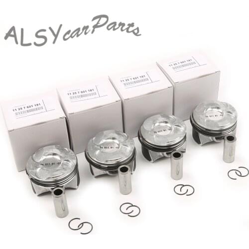 1.6T Engine Pistons & Rings Set 77MM Pin 20MM For Mini Coupe R58 Paceman R61 Roadster R59 1.6T Cooper S BMW F20 116i 118i 120i