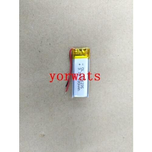 New Hot A Rechargeable Li-ion Cell 3.7V polymer lithium battery 501235 180MAH direct sale