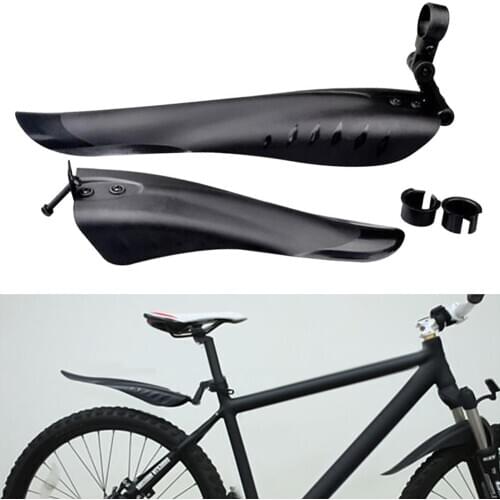 2Pcs Bicycle Mountain Bike MTB Cycling Front Rear Fenders Splash Guard Mudguard bike Accessories Rear Mountain Bicycle Fender