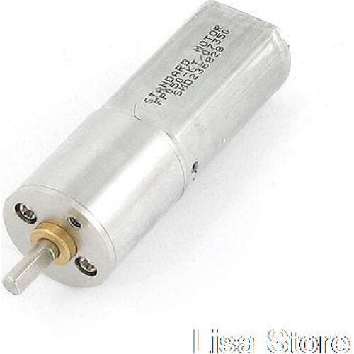 10RPM DC 12V 16GA 16mm Dia Geared Motor for Auto Shutter