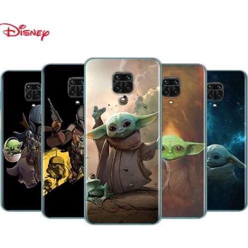 Silicone Cover Baby Yoda The Mandalorian For Xiaomi Redmi Note 10 10S 9 9S Pro Max 9T 8T 8 7 6 5 Pro 5A Phone Case