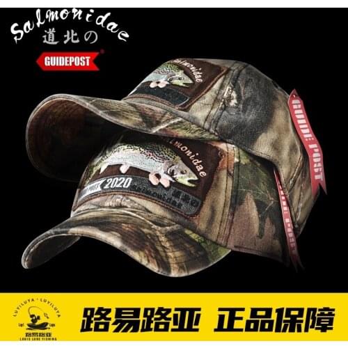 GUIDEPOST new road signs camouflage way cap outdoor fishing fishing cap fisherman hat 3 d embroidery and cap