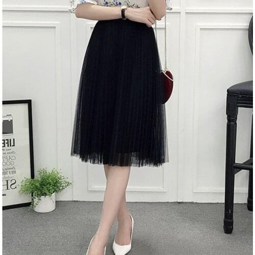 Girls Starry Skirts Princess Mesh Tutu Summer New Fantasy Snowflake Children Pleated Pettskirt Baby Puff Skirt Party Falda Tulle