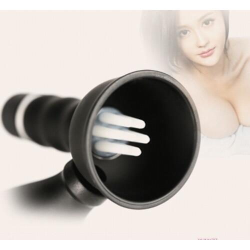1 Pair Vibrating Nipple Pump Sucker Breast Massager Stimulator Vibrator Flirting Sex Toy-25