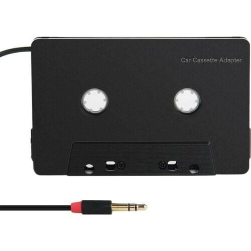 3.5mm Four Channel Anti-Tangled Mini ABS Stereo Cassette Adapter Car Audio