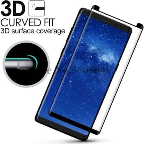 3D Full Cover Tempered Glass For Samsung Galaxy Note 9 case friendly Glass Screen Protector For Samsung note 9