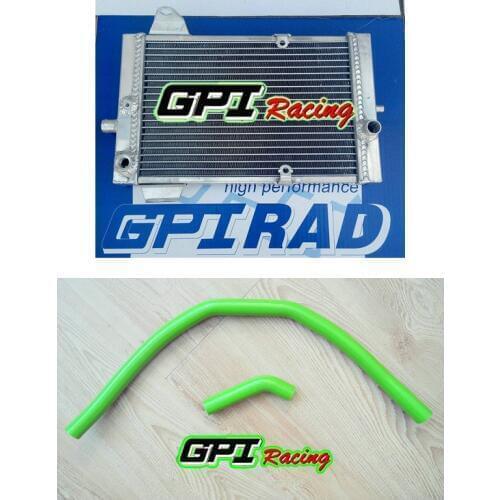 Aluminum RADIATOR +hose for Kawasaki KFX700 KFX 700 2003-2009 04 05 06 07 08 06 2007