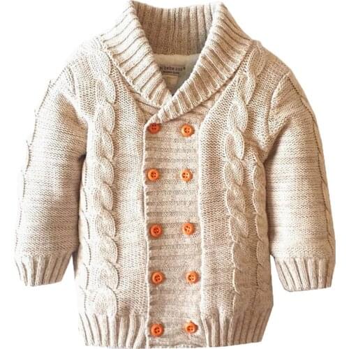 ARLONEET baby girls Boys Knit Crochet Plush velvet warm Thick coats Kids winter warm Sweater Jacket Outerwear clothse CN01