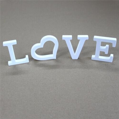 White letter LOVE HOME Birthday gift valentines Day gift home decoration handicraft ornament