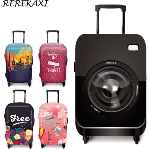 Travel Luggage Suitcase Elastic Protective Cover For 19-32 Inch Trolley Dust protectio Cover,Trunk Case Cover,Travel Accessories