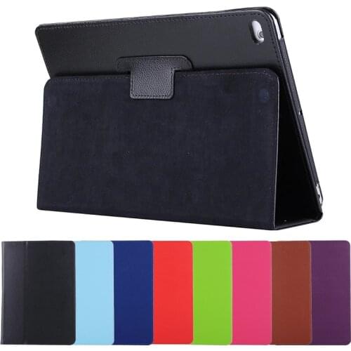Case for iPad 2017 2018 9.7 Slim Folding Stand Smart Cover Auto Wake PU Leather Case for iPad 6th 5th Generation Tablet Funda