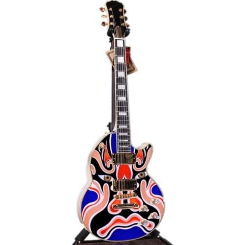 Custom style, hand paintingChinese style electric guitar/ conceptual electric guitar/ can be customized