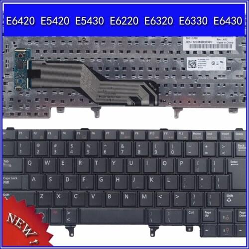Laptop Keyboard for DELL E6420 E5420 E5430 E6220 E6320 E6330 E6430 Notebook Replace Keyboard