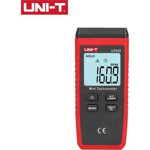 UNI-T UT373 Mini Digital Laser Non-Contact Tachometer Measuring Range 10-99999RPM Tachometer Odometer Overload Indication