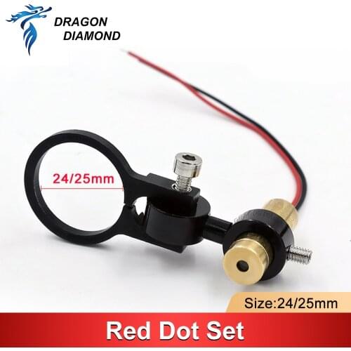 Diode Module Red Dot Set Positioning DC 5V for DIY Co2 Laser Engraving Cutting Head