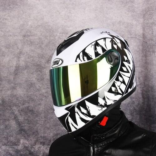 2 gifts full face motorcycle helmet double lens motorcycle helmet sunshade double earth bicycle helmet