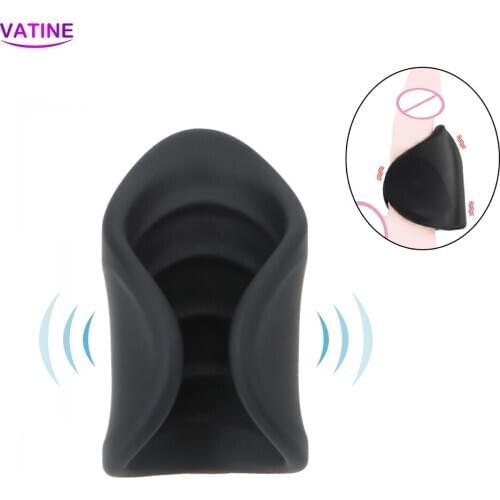 Male Masturbator Strapon Penis Vibrators Sex Toys for Men Cock Enlargement Extender Massage Strong Machine Discreet Sextoys Shop