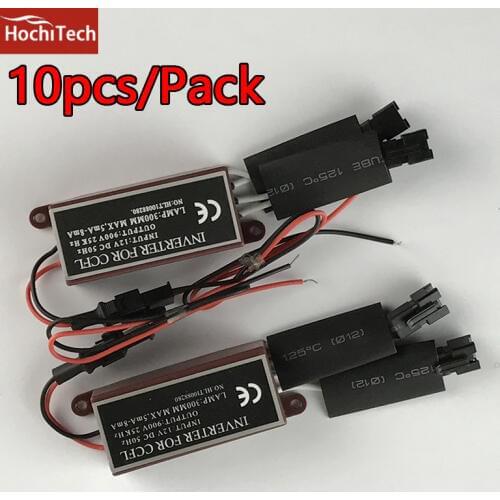 2017 New 10pcs CCFL Inverter for CCFL Angel Eyes Light Halo Ring Spare Ballast case for any cars GGG Drop Shipping