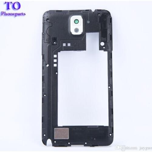 New Middle Frame Bezel Cover Housing Replacement Parts For Samsung Galaxy Note 3 N900 N9005 Free Shipping