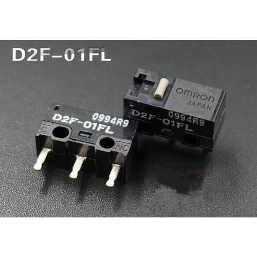 NEW switch D2F-01FL D2F01FL D2F-01 mouse micro switch DIP3 20PCS/LOT