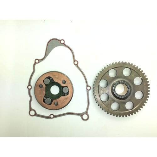 One Way Starter Clutch, Gear, gasket Fit TIMBERWOLF BIG BEAR BEAR TRACKER 250