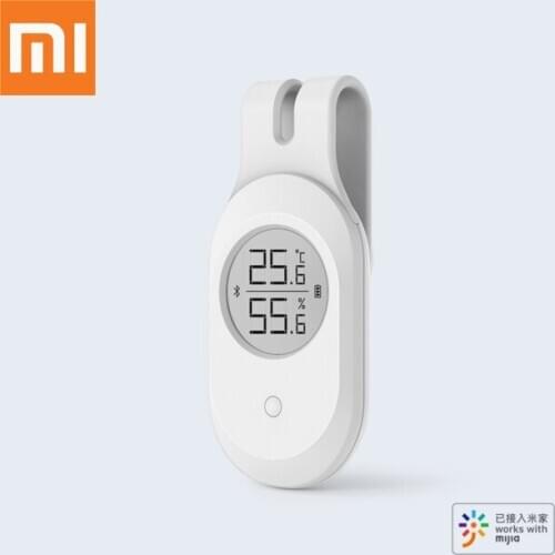 Original Xiaomi Youpin Cleargrass LEE GUITARS Temperature Smart Humidity Sensor Bluetooth LCD Screen Digital Thermometer Work