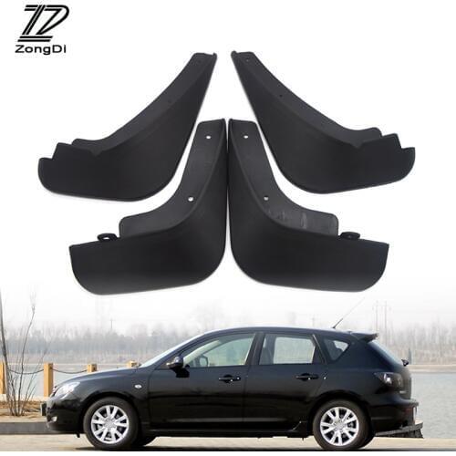 ZD Car Front Rear Mudguards For Mazda 3 (BK) Hatch Hatchback M3 2004 2005 2006 2007 2008 accessories Mudflap car-styling Fender