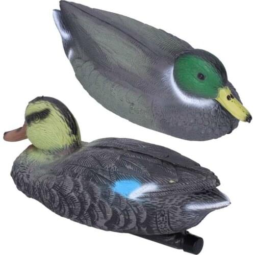 Floating Decoy Duck Lifelike Simulation Duck Park Garden Pool Yard Lake Decoration 26x11.5cm Hunting Decoy Plastic Duck Ornament