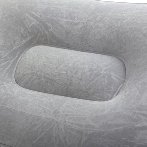 Portable Inflatable Foot Rest Pillow Cushion PVC Air Travel Office Home Leg Up Footrest Relaxing Feet Tool B99