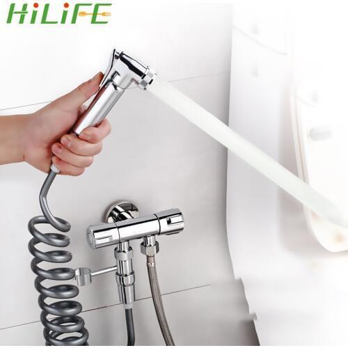 HILIFE Self-Cleaning Handheld Shower Head Hand Bidet Faucet for Bathroom Hand Sprayer Portable Bidet Sprayer ABS