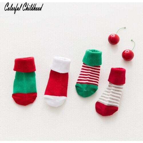 Christmas Themed Baby Girl Boys Socks Xmas Soft Cotton Baby 2018 Fashion High Quality Permeability Gift Sock Childrens Clothes