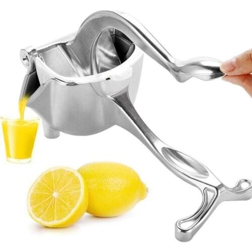 Fruit Juice Squeezer Manual Aluminum Alloy Kitchen Accessories Hand Pressure Juicer Pomegranate Orange Lemon Sugar Cane Juice Ki