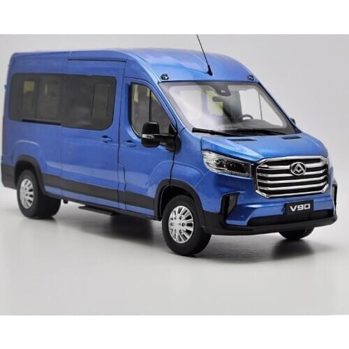 1:18 SAIC datong MAXUS V90 Minivan MPV diecast alloy car model for collection, toy gift