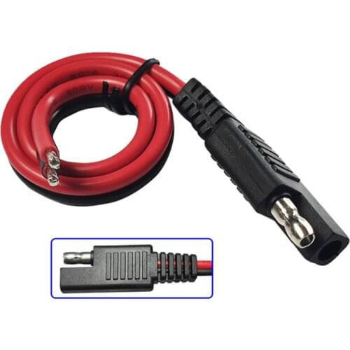 1Pcs 14AWG 20A 30CM SAE Battery Quick Socket Power Cord Used For LED Outdoor Lights Solar Pack Charging Cables Mobile Power