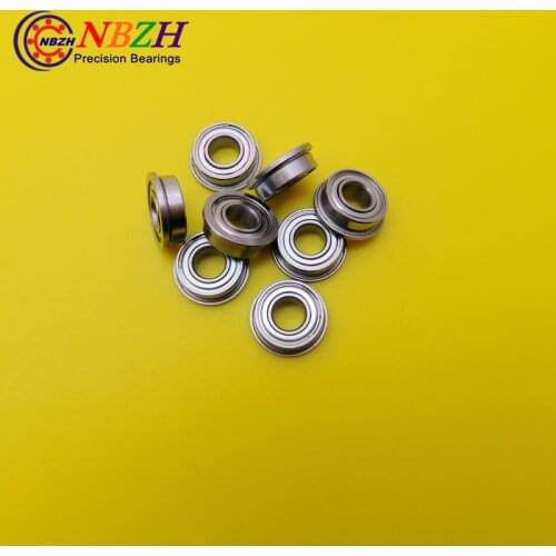 20pcs Free Shipping SUS440C environmental corrosion resistant flanged stainless steel bearings SMF105ZZ 5*10*11.6*4*0.8 mm