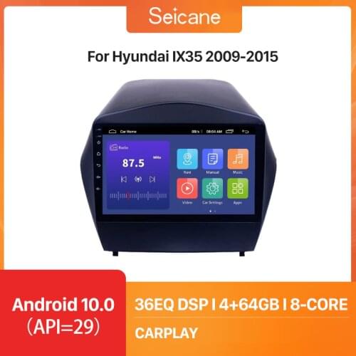 Seicane Android 10.0 2din Car Radio For 2009 2010 2011 2012-2015 Hyundai IX35 GPS Multimedia Player With Bluetooth OBD2 4GB RAM