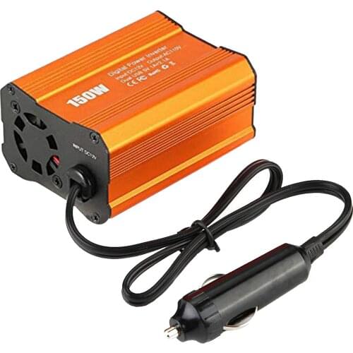 150W Car Power Inverter inversor DC 12V To AC 220V 2.1A Dual USB Ports Car Charger Adapter