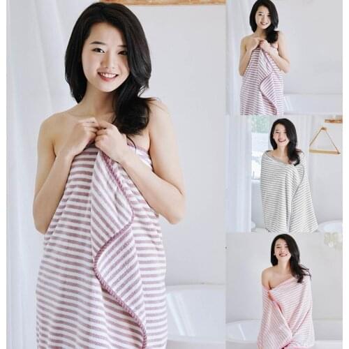 Bath Towel Skin-friendly Anti-fade Coral Fleece Thickened Quick Drying Bath Towel for Home