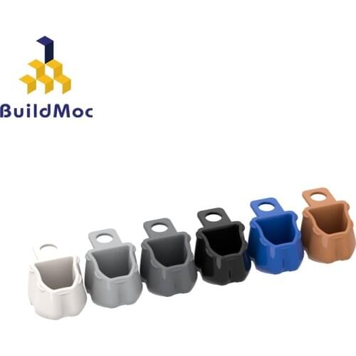 BuildMOC 92590 opened backpack For Building Blocks Parts DIY Construction Creative gift Toys