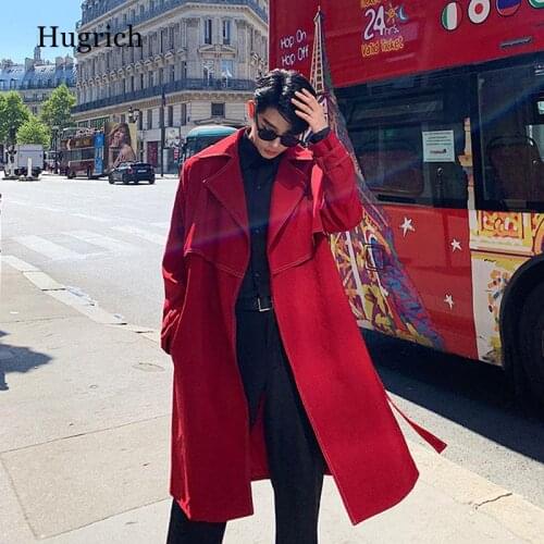 Hugrich Men's Trench Coats