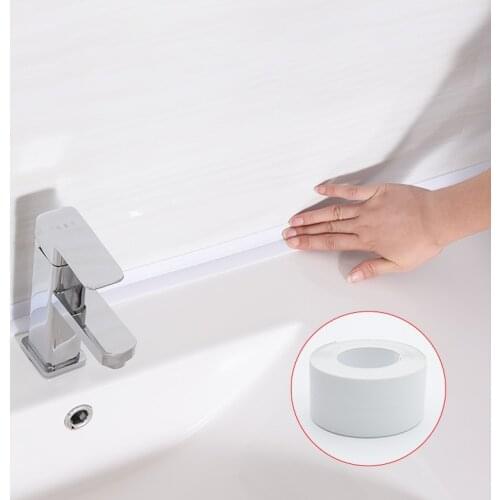 Kitchen Beauty Seam Stickers Waterproof Mildew Moisture-Proof Tape Bathroom Toilet Stickers Stove Sink Oil And High Tempera