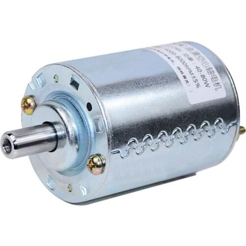 Micro 12V~24V 4000RPM~8000RPM DC Motor double shafts with bracket, governor, power cord, for drill/grind/cut, support JT0 chuck