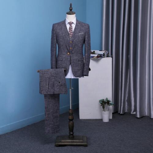Newest Design Groom Tuxedos Single Breasted Wedding Suit For Men Famous Fashion Brand Business Suits (Jacket+vest+pants)