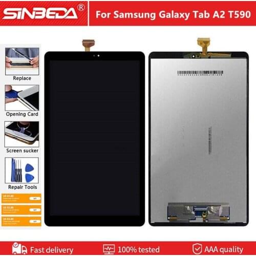 Original 10.5" For Samsung Galaxy Tab A2 T590 SM-T590 LCD Display+Touch Screen For Samsung Galaxy Tab A2 T590 Replacement