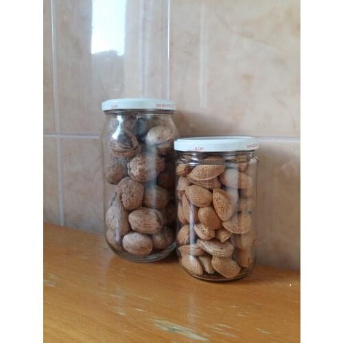 2 Pieces Glass Jar With Metal Cover storage candle jars with lid candle jar storage containers glass jar candle jars