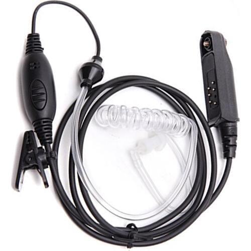 Baofeng Waterproof Covert Air Acoustic Tube Headset Earphone For BaoFeng UV-XR BF-9700/A-58 UV-9R Plus Waterproof Walkie Talkie